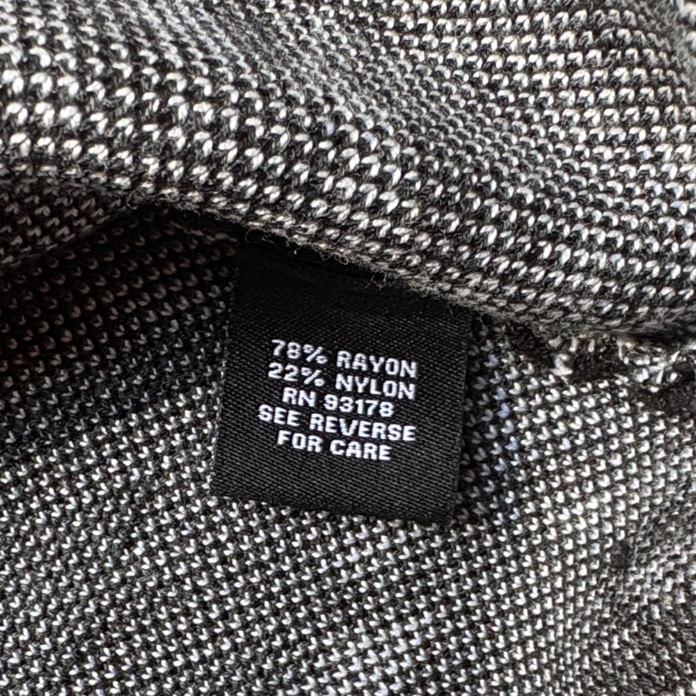 Premise Women's Sweater - Gray and Black Plaid - Picture 3 of 3